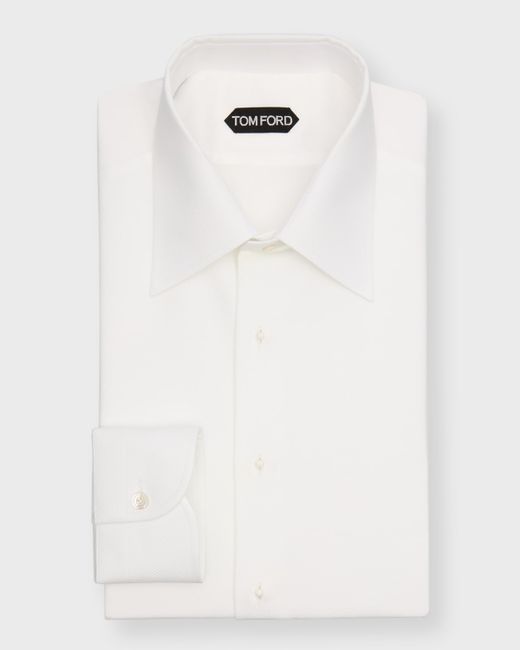 Tom Ford Cocktail Voile Slim-Fit Cotton Dress Shirt