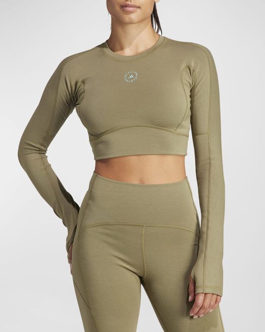 Adidas by Stella McCartney TrueStrength Yoga Crop Top