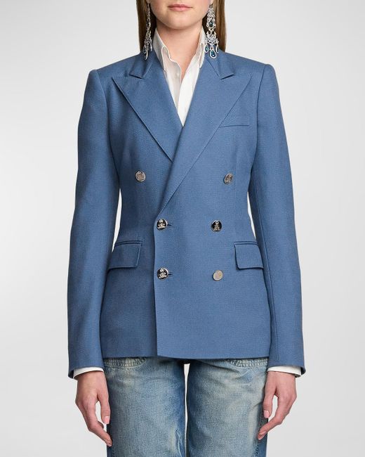 Ralph Lauren Collection Camden Cashmere Double-Breasted Jacket