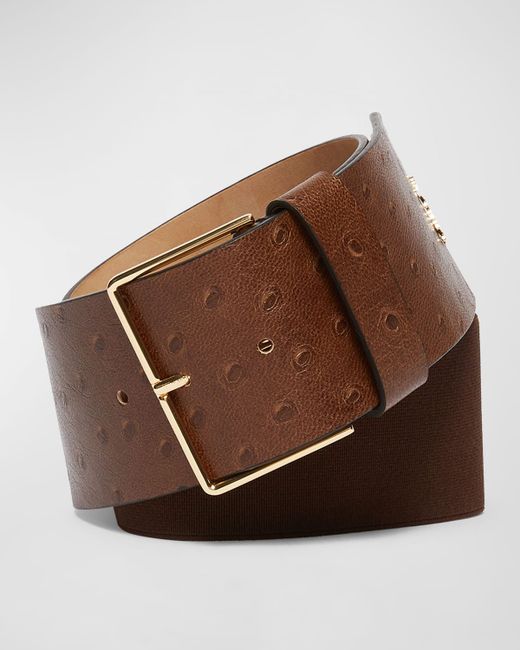 Max Mara Wide Leather Belt