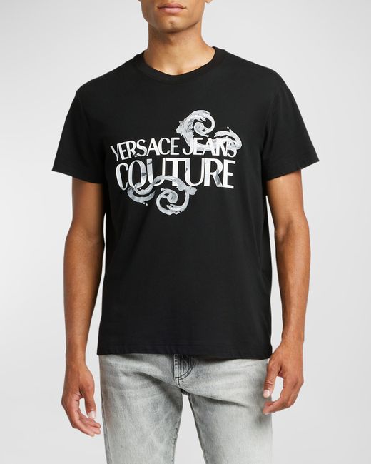 Versace Jeans Couture Baroque Logo T-Shirt