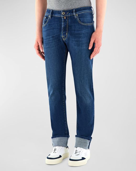 Jacob Cohёn Bard Slim-Fit Medium Wash Jeans