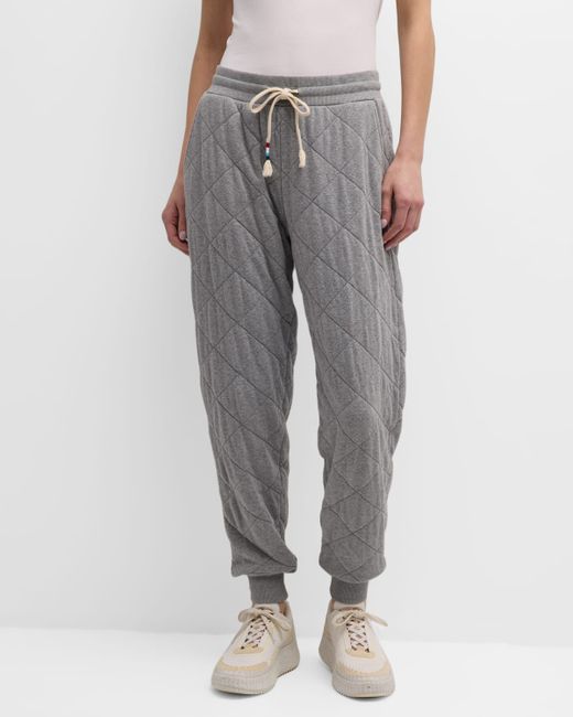 Sol Angeles Quilted Drawstring Joggers