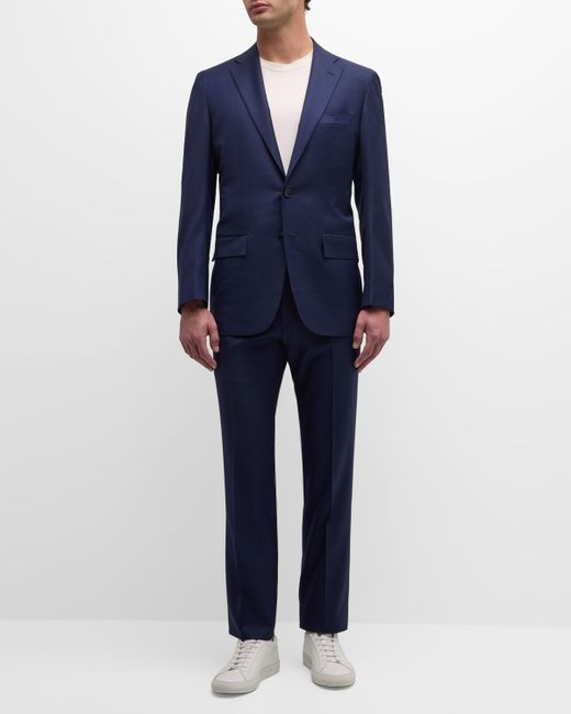 Kiton Solid Wool Suit