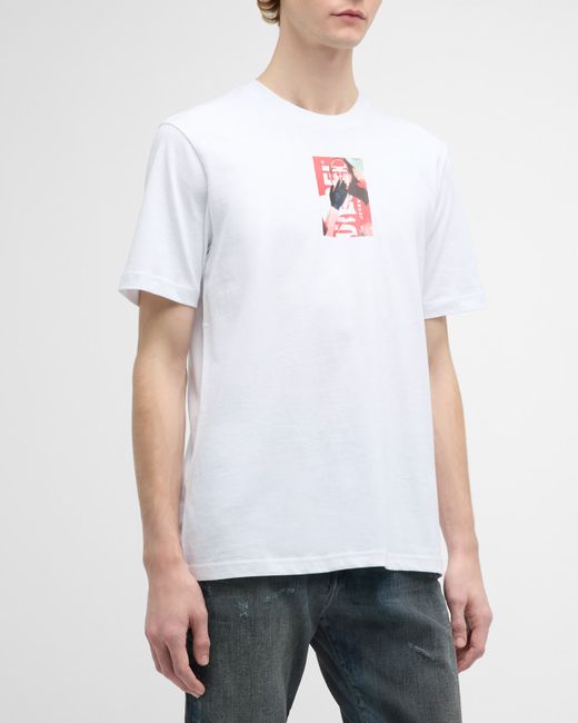Diesel T-Just N11 Distorted Graphic T-Shirt