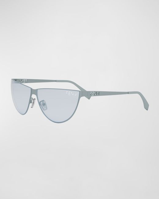 Fendi Runway Style Acetate Butterfly Sunglasses