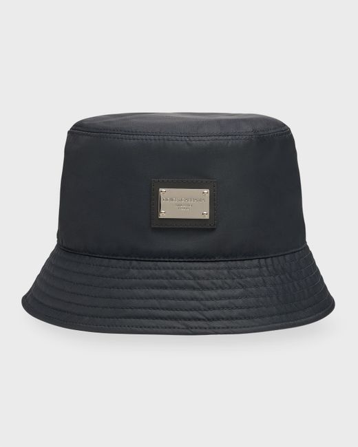 Dolce & Gabbana Logo Plaque Bucket Hat