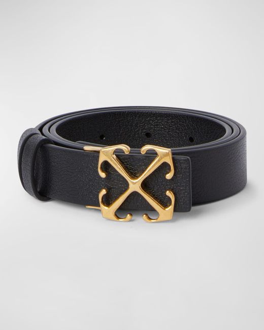 Off-White New Arrow Leather Belt