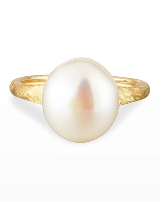 Marco Bicego Africa 18k Pearl Ring 7