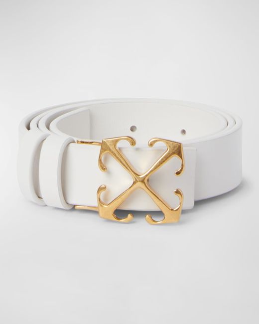 Off-White New Arrow Leather Belt