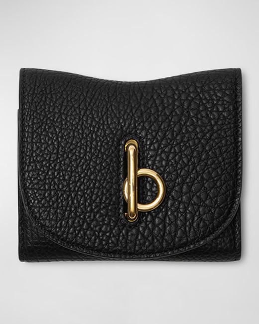Burberry Rocking Leather Compact Wallet