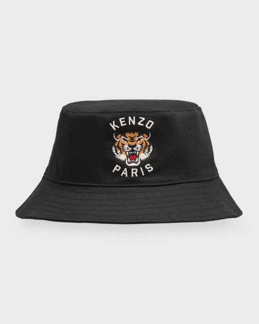 Kenzo Embroidered Logo Bucket Hat