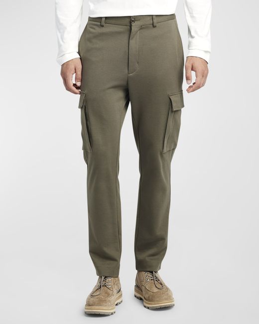 Moncler Soft Cotton-Nylon Cargo Pants