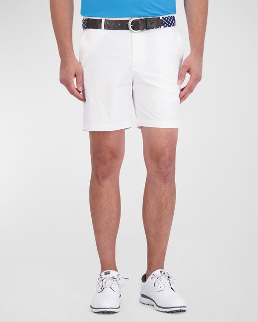 Robert Graham Aster Stretch Flat-Front Shorts