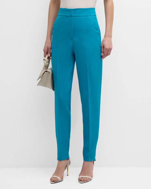 Emporio Armani High-Rise Tapered Trousers