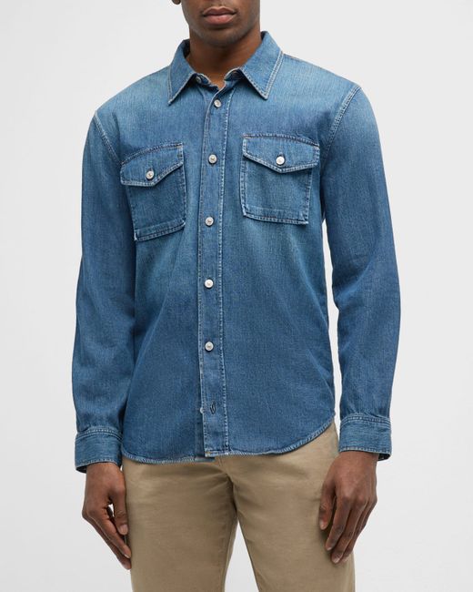 Citizens of Humanity Wesley Denim Button-Down Shirt