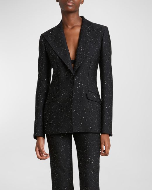 Gabriela Hearst Leiva Speckled Blazer Jacket