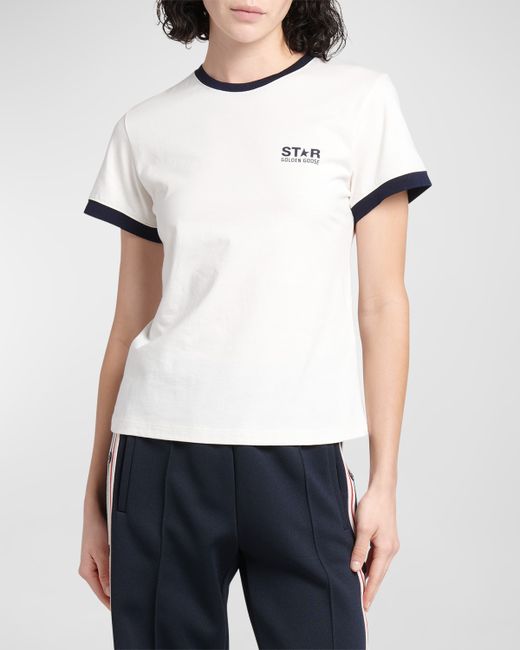 Golden Goose Star Short-Sleeve Logo T-Shirt