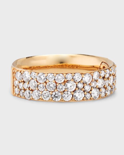 Ippolita 18k Gold Diamond Band Ring