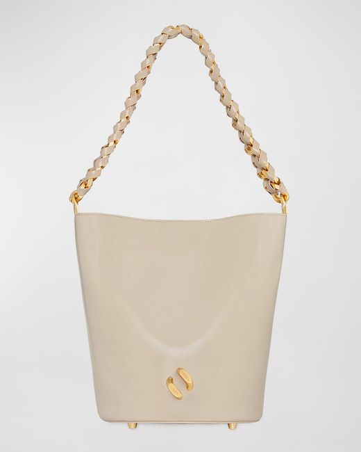 Rebecca Minkoff Infinity Chain Leather Bucket Bag