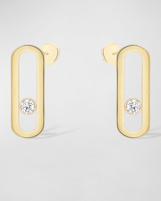 Messika Move Uno 18K Gold Earrings