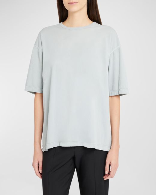 The Row Steven Relaxed Short Sleeve Top