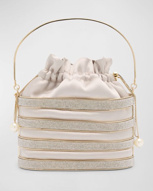 Rosantica Holli Astoria Striped Top-Handle Bag