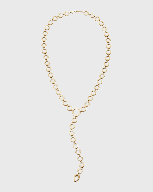 Lana Jewelry 14k Bond-Link Y-Drop Necklace