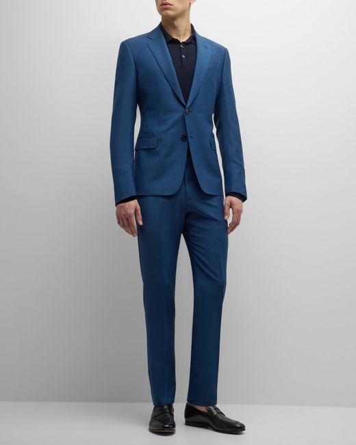 Giorgio Armani Solid Wool-Blend Suit