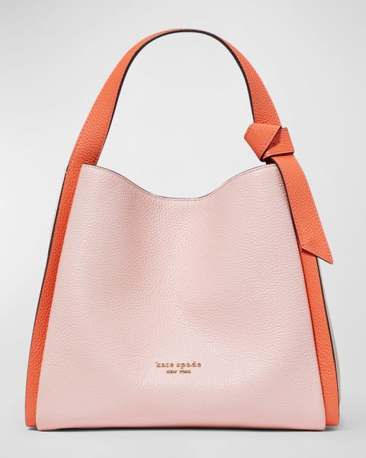 Kate Spade New York colorblock leather tote bag