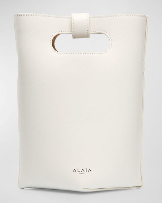 Alaïa Small Folded Leather Tote Bag