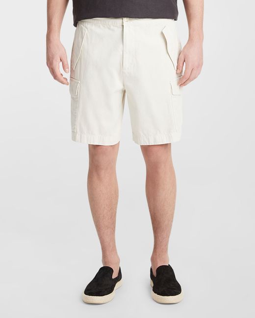 Vince Garment-Dyed Twill Cargo Shorts