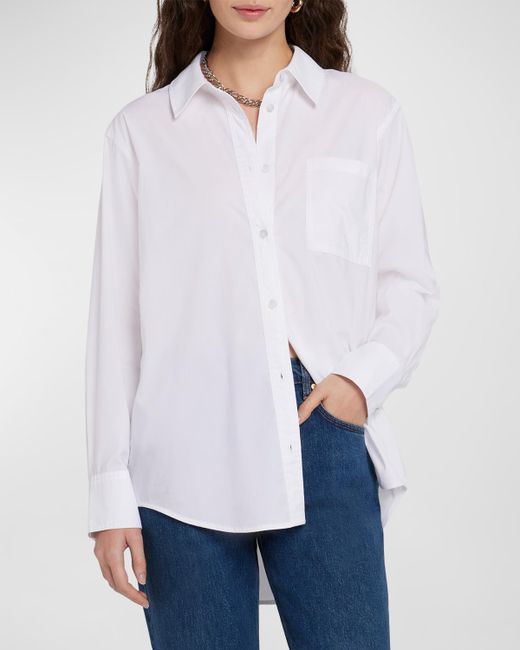7 For All Mankind Everyday Button-Front Shirt