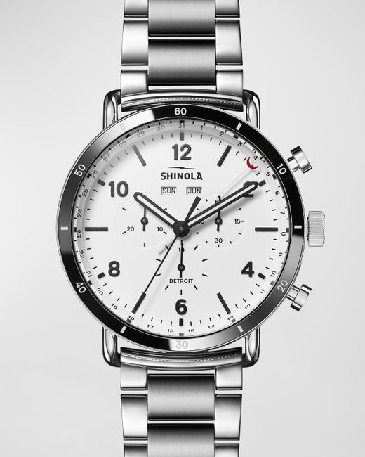Shinola Canfield Sport Bracelet Watch 45mm