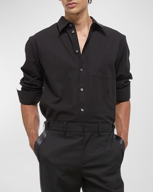 Helmut Lang Classic Button-Down Soft Cotton Shirt