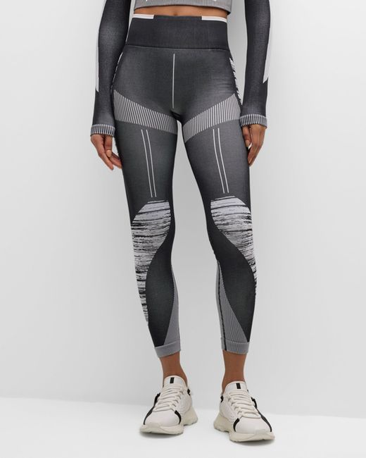 Adidas by Stella McCartney TrueStrength Seamless Space-Dyed Yoga Leggings