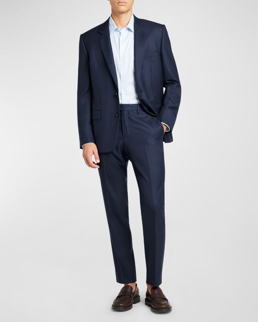 Loro Piana Modern-Fit Wool Two-Button Suit