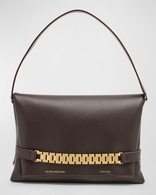 Victoria Beckham Chain Pouch Leather Shoulder Bag