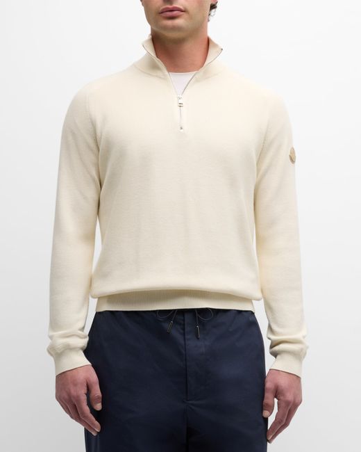 Moncler Cotton-Cashmere Ribbed Sweater