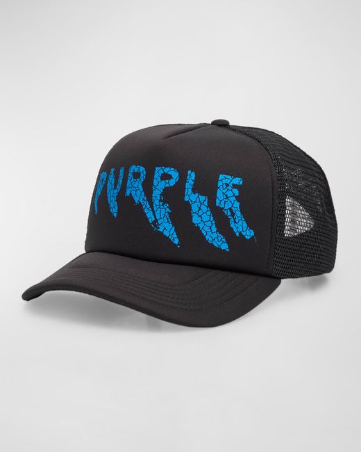 Purple Foam Logo Trucker Hat
