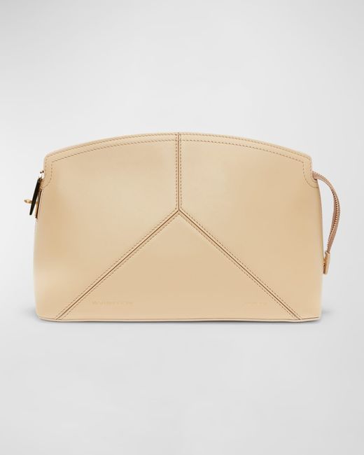 Victoria Beckham Zip Leather Clutch Bag