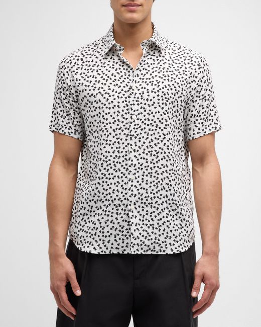 Theory Irving Floral Sport Shirt