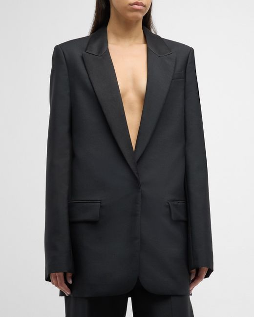 Loewe Tailored Single-Breasted Blazer Jacket