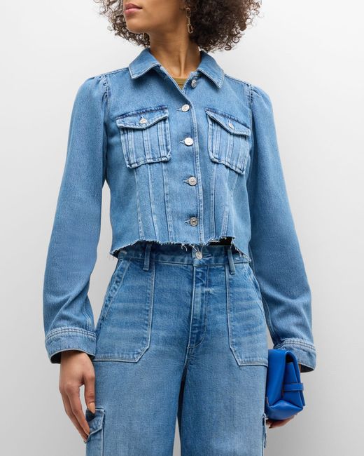 Paige Pacey Cropped Denim Jacket