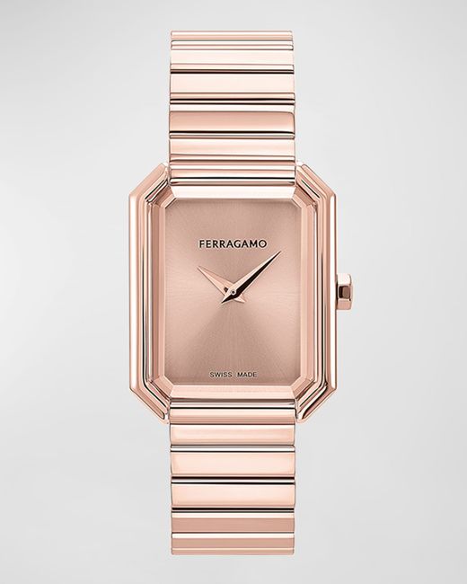 Ferragamo 26.5x33.5mm Crystal Watch with Dial