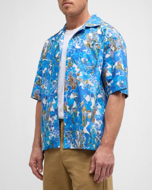 Marni Patterned Bowling Shirt