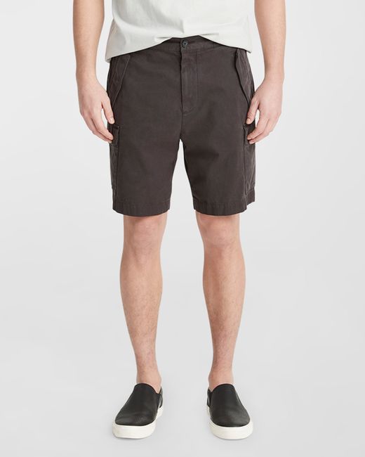 Vince Garment-Dyed Twill Cargo Shorts