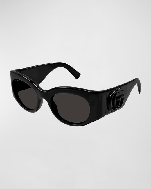 Gucci GG Plastic Round Sunglasses