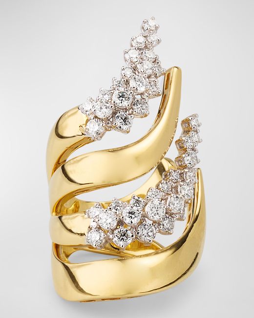Yeprem 18k Gold Strada Diamond Ring 6.25
