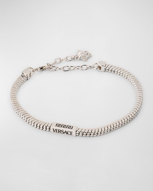 Versace Logo Chain Bracelet